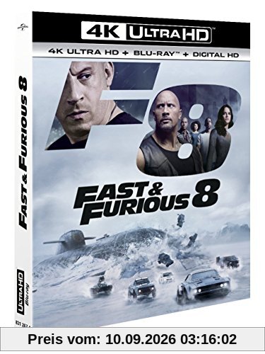 Fast and furious 8 4k ultra hd [Blu-ray] [FR Import]