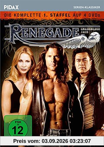 Renegade - Gnadenlose Jagd, Staffel 1 / Die ersten 22 Folgen der Kultserie (Pidax Serien-Klassiker) [4 DVDs]