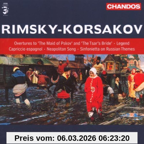 Vassily Sinaisky Nikolai Rimsky-Korssakoff, Capriccio Espagnol Op.34 / Sinfonietta über Russische Themen Op.31 / U.a.