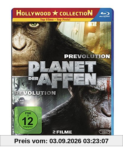 Planet der Affen: Prevolution & Revolution [Blu-ray]