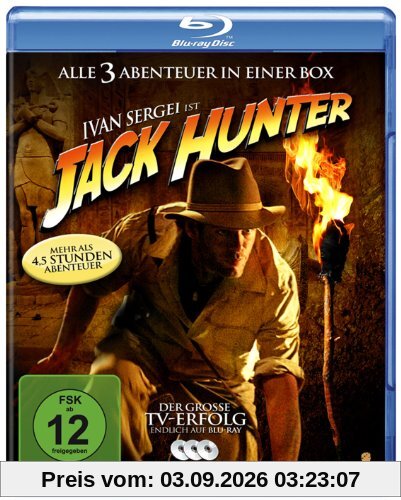 Jack Hunter - Komplettbox (Teil 1-3 auf 3 Blu-rays)