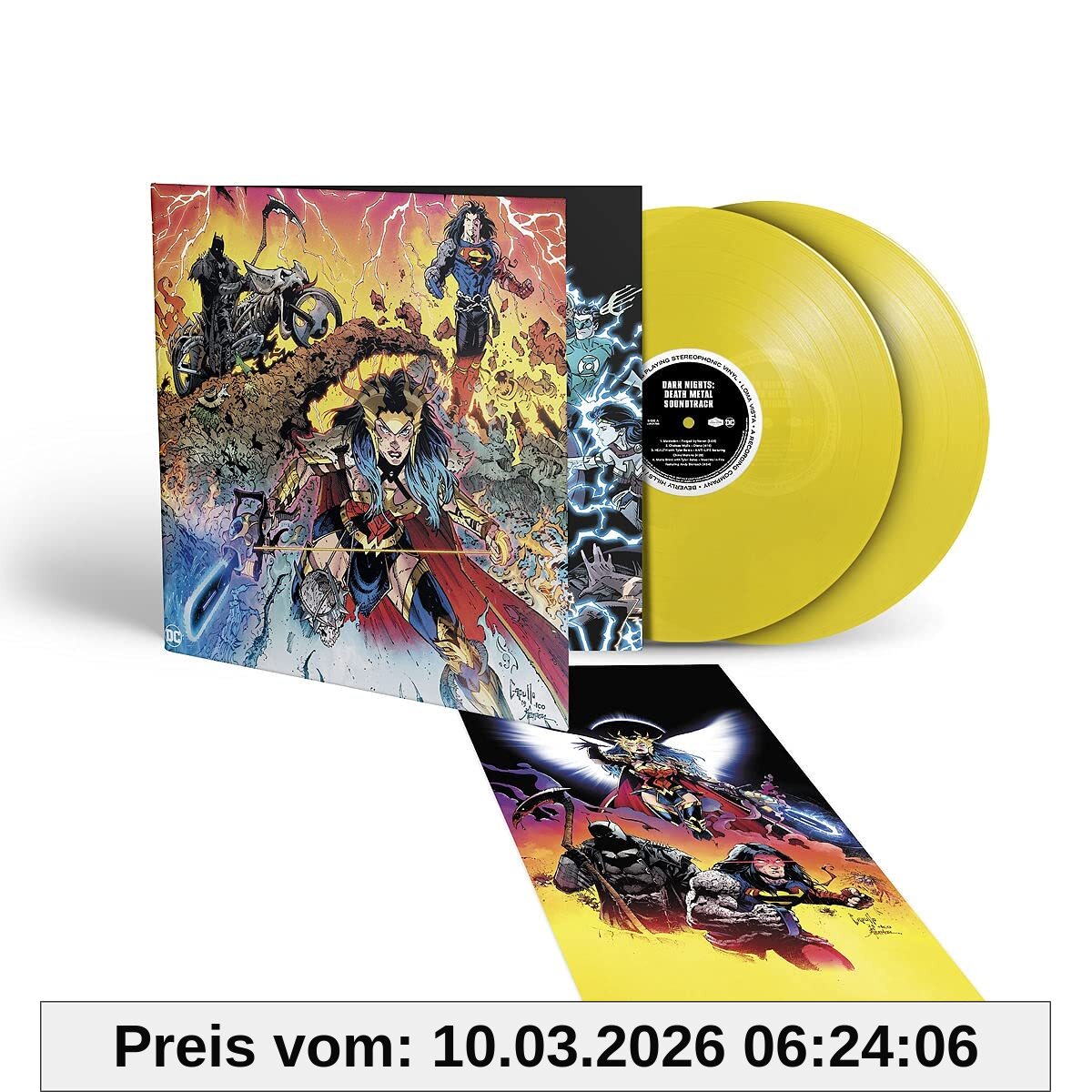 Various Dark Nights, Death Metal (Ltd. Transp. Yellow 2LP) [Vinyl Lp]