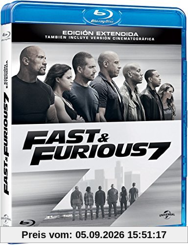 fast & furious 7 [blu-ray]