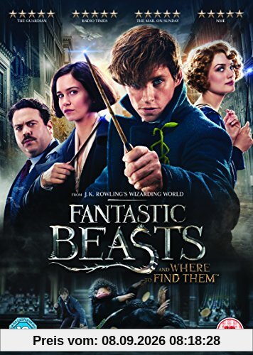 Fantastic Beasts and Where To Find Them (+ Digital Download) [2016] [DVD] UK-Import, Sprache-Englisch