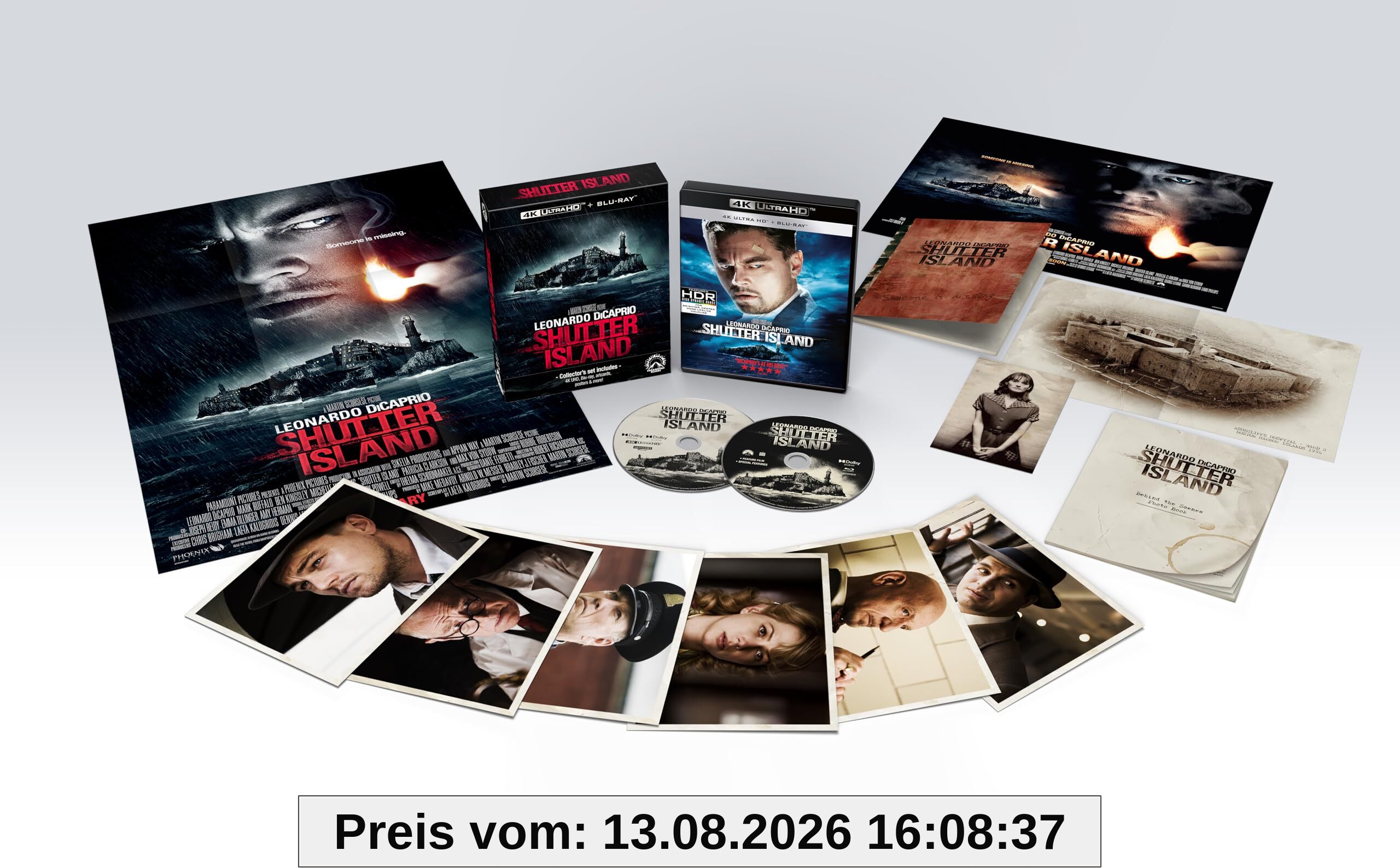 Shutter Island [Édition Collector limitée-4K Ultra HD + Blu-Ray]
