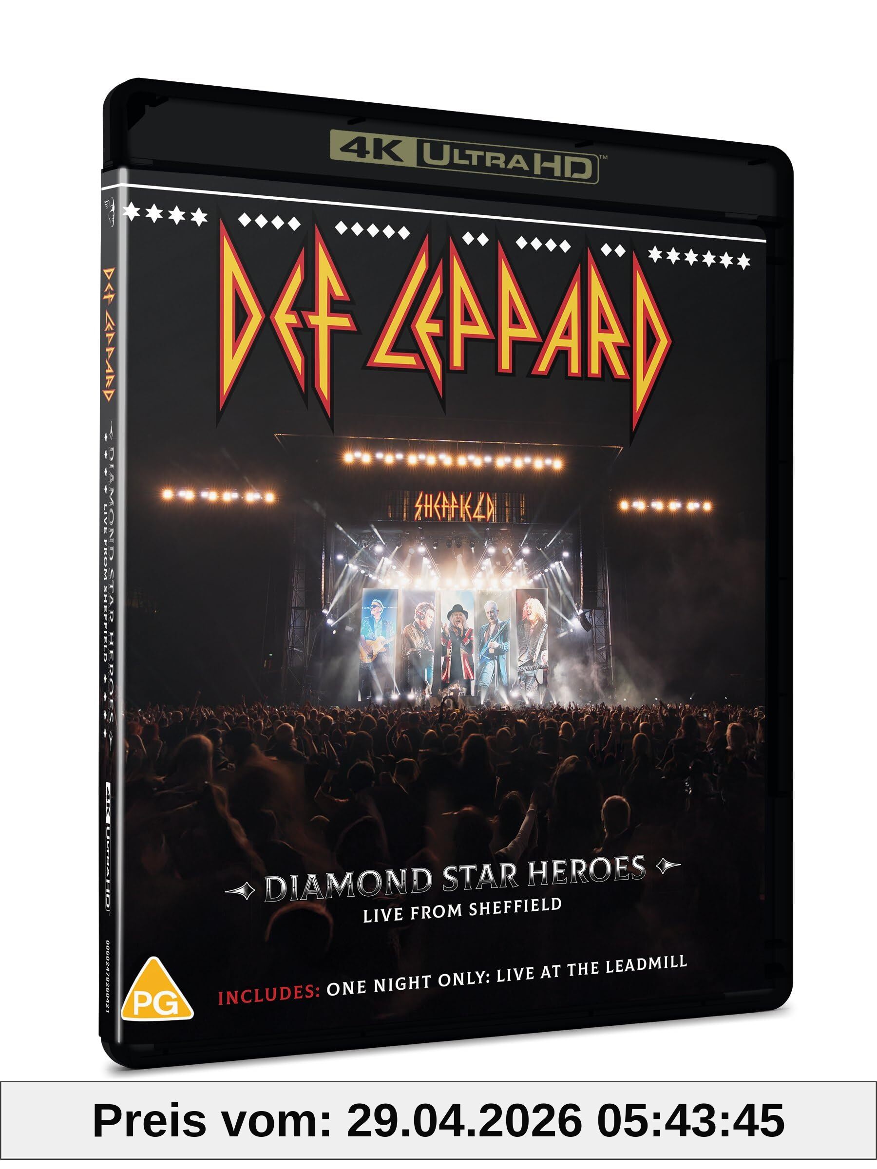 Diamond Star Heroes Live From Sheffield (4K UHD)