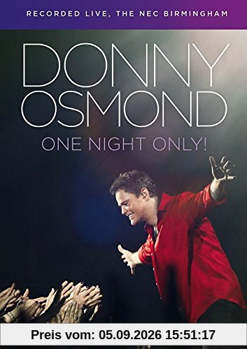 Donny Osmond: One Night Only [2 DVDs] [UK Import]