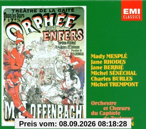 Jacques Offenbach: Orphée aux Enfers (Orpheus in der Unterwelt) (Gesamtaufnahme)