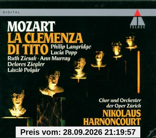 Popp Mozart, La Clemenza Di Tito (Gesamtaufnahme) (ital.) (Aufnahme Zürich 1993)