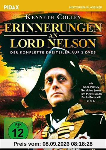 Erinnerungen an Lord Nelson / Der komplette Dreiteiler über den britischen Nationalhelden (Pidax Historien-Klassiker) [2 DVDs]