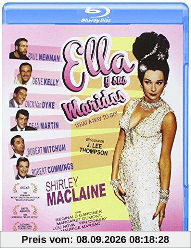 What a way to go! (Ella y sus maridos) 1964 - Blu-Ray - European import - Region A,B and C