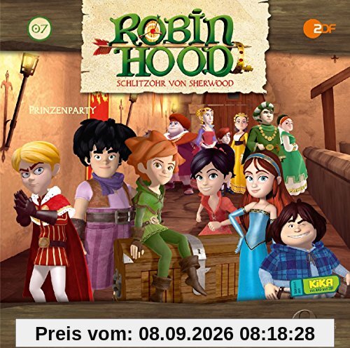 Robin Hood - Schlitzohr von Sherwood - Prinzenparty - Das Original-Hörspiel zur TV-Serie, Folge 7