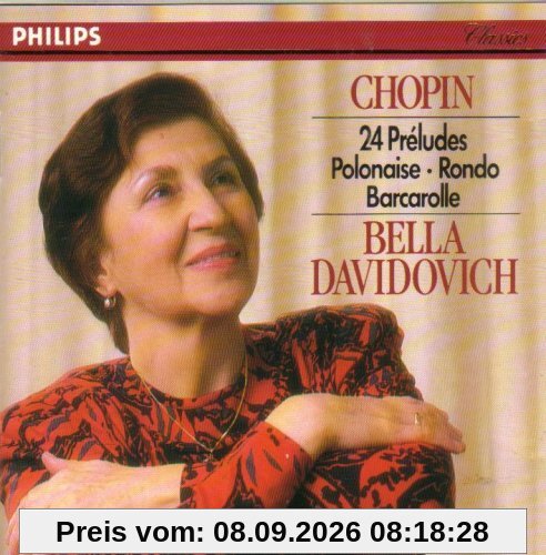 Chopin: 24 Preludes, Polonaise, Rondo, Barcarolle