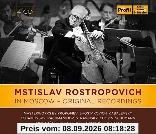 Mstislav Rostropovich in Moscow-Original Rec.