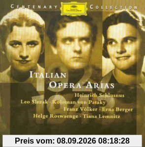 Centenary Collection 1927-1943: Italian Opera Arias