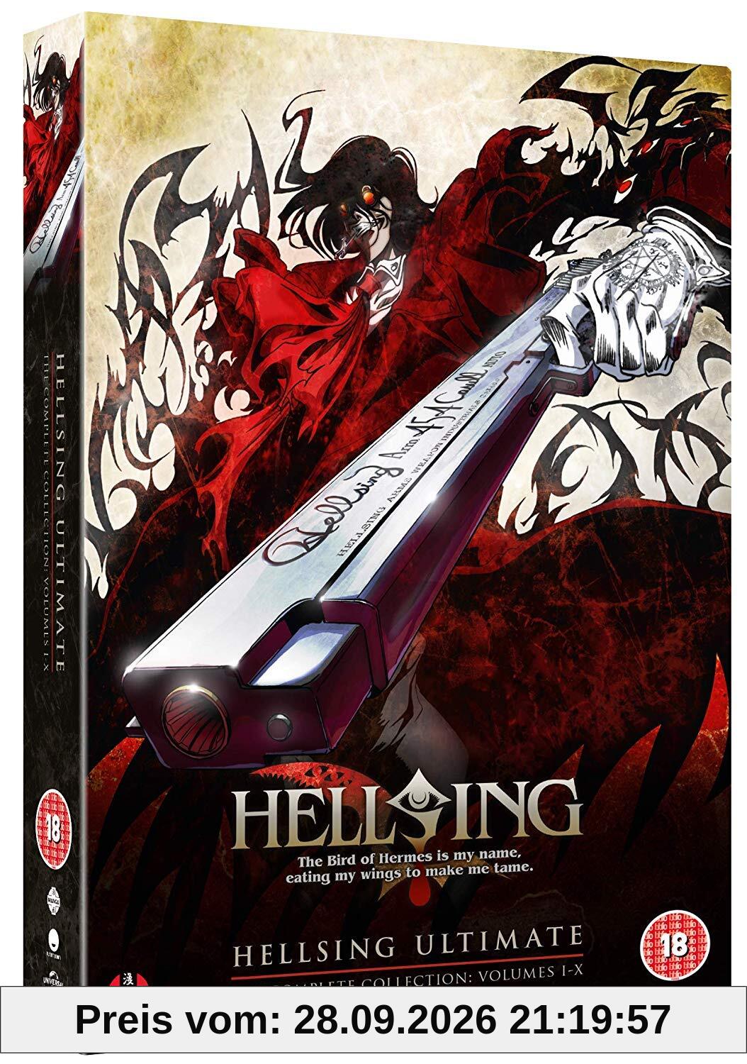 Hiroyuki Tanaka Hellsing Ultimate - Volume 1-10 Complete Collection [Dvd]