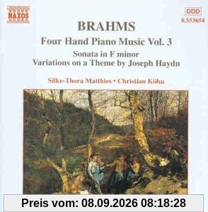 Werke für Klavier zu vier Händen Vol. 3
