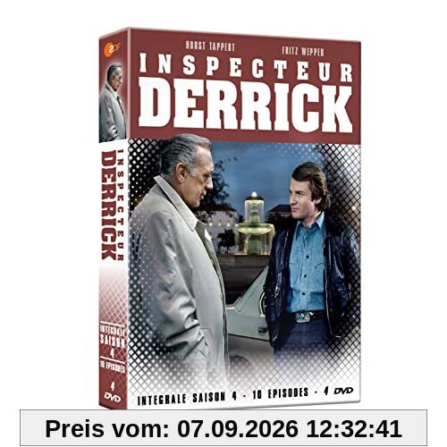 Inspecteur Derrick - Intégrale Saison 4 - Coffret 4 DVD