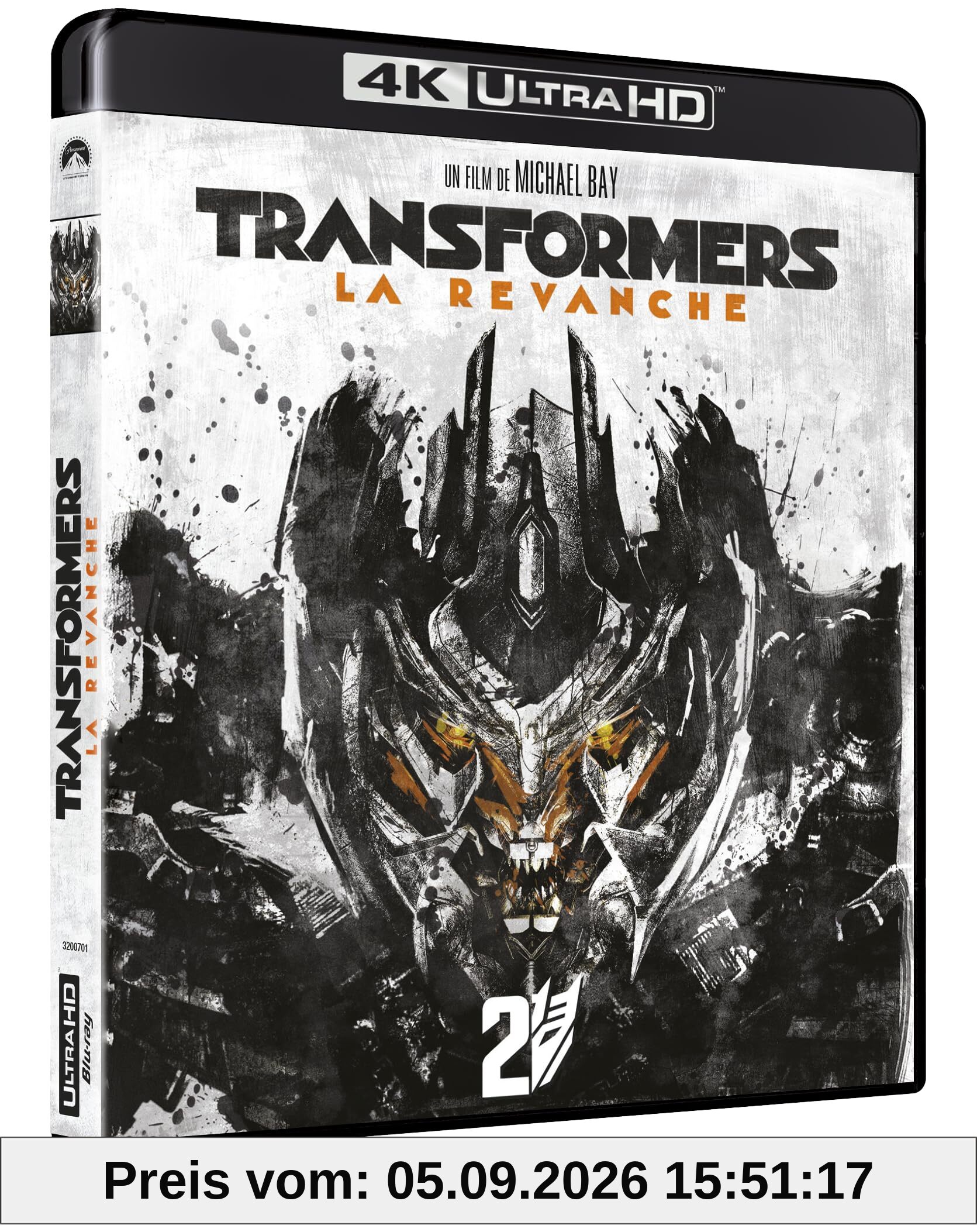 Transformers 2 : la revanche 4k ultra hd [Blu-ray] [FR Import]