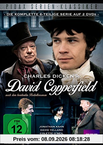 Charles Dickens: David Copperfield / Die komplette 6-teilige Serie nach dem gleichnamigen Bestseller (Pidax Serien-Klassiker) [2 DVDs]