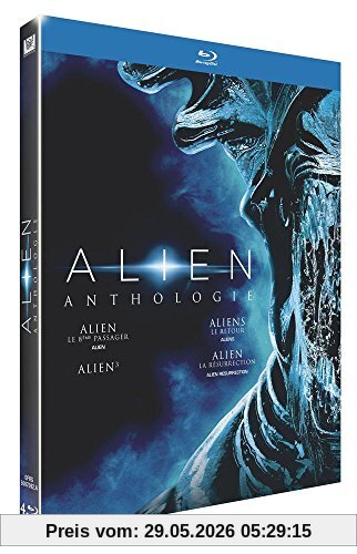 unbekannt Coffret Alien Anthologie , Alien 1 à 4 [Blu-ray] [Fr Import]