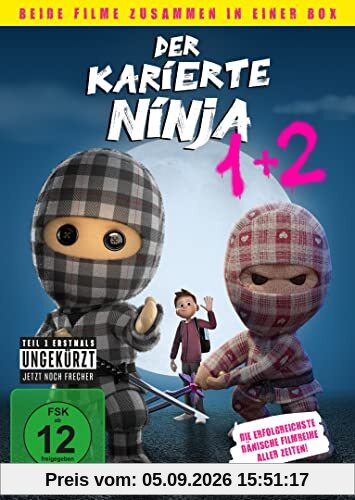 Der karierte Ninja 1 & 2 [2 DVDs]