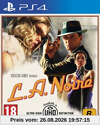 L.A. Noire - [AT-PEGI] - [PlayStation 4]