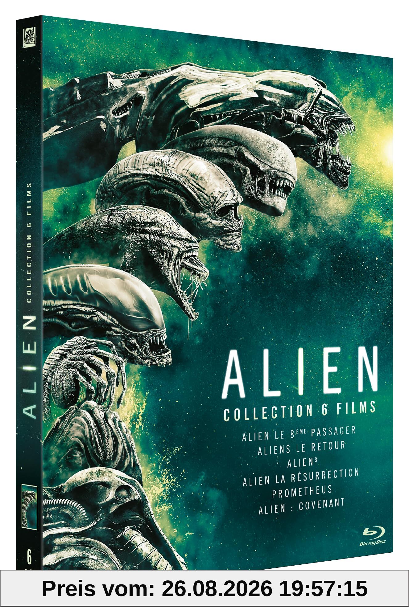 COFFRET ALIEN - L'INTEGRALE - 6 BD