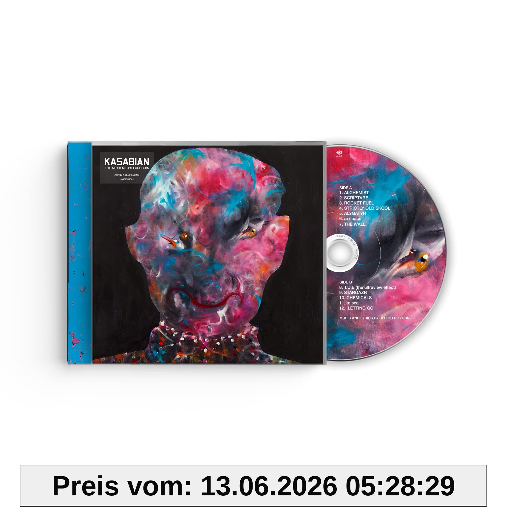 Kasabian The Alchemist's Euphoria (Noel Fielding Alternative Artwork - Amazon Exclusive Cd)