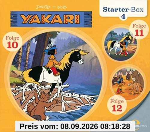 Yakari - Starter-Box 4 - Folge 10 bis 12, Die Original-Hörspiele zur TV-Serie