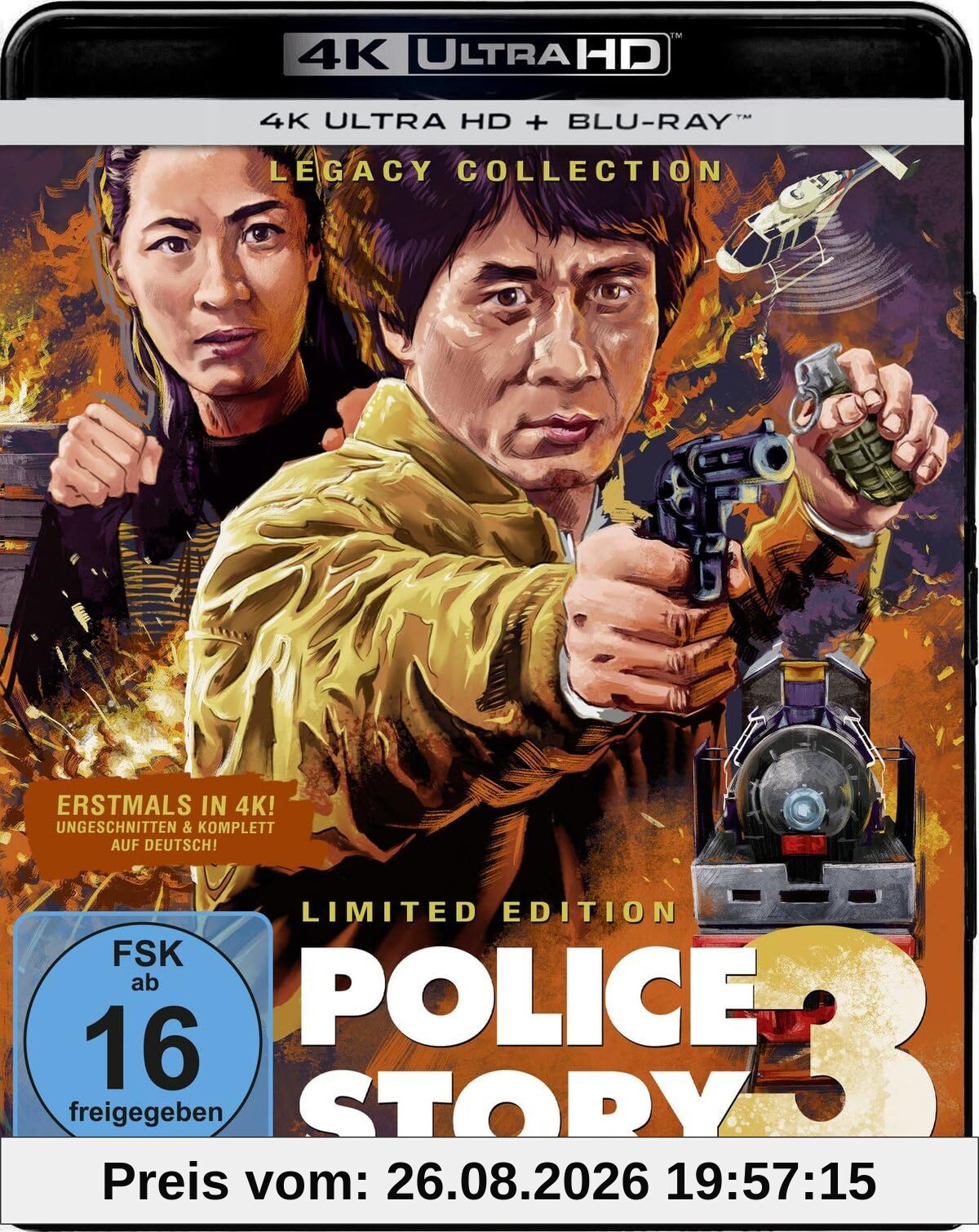 Police Story 3 4K - Legacy Collection LTD. (4K Ultra HD) (+ Blu-ray)