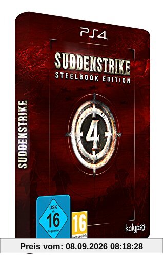 Sudden Strike 4 - Steelbook Edition - [PlayStation 4]