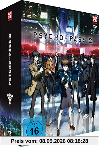 Psycho Pass - 2. Staffel - Box Vol.1 (2 DVDs) + Sammelschuber (Limited Edition)