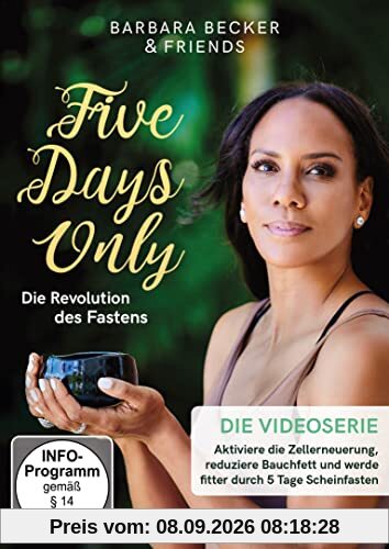 Barbara Becker & Friends - Five Days Only: Die Revolution des Fastens - Die Videoserie [2 DVDs]