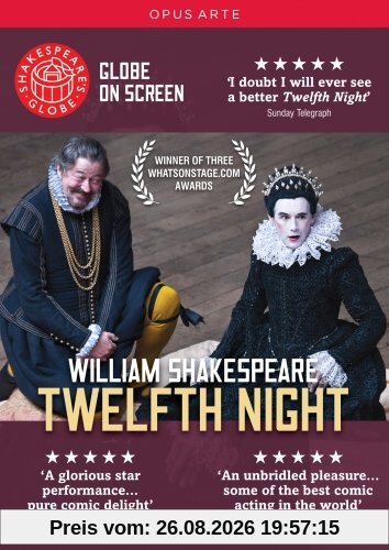 SHAKESPEARE: Twelfth Night (Globe Theatre, 2012)
