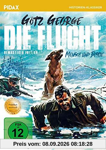 Die Flucht (Mensch und Bestie) - Remastered Edition / Mit dem PRÄDIKAT WERTVOLL ausgezeichnetes Kriegsdrama mit Starbesetzung (Pidax Historien-Klassiker)