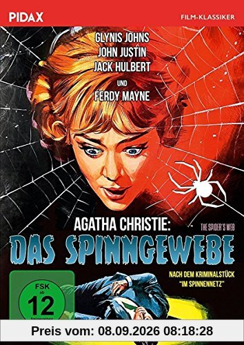 Agatha Christie: Das Spinngewebe (The Spider's Web) / Hochspannender Agatha-Christie-Krimi nach dem Kriminalstück IM SPINNENNETZ (Pidax Film-Klassiker)