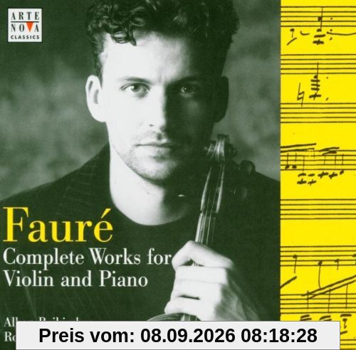Arte Nova - Werke für Klavier und Violine