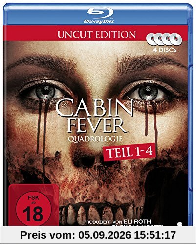 Cabin Fever Quadrologie (4 Disc-Set) [Blu-ray]