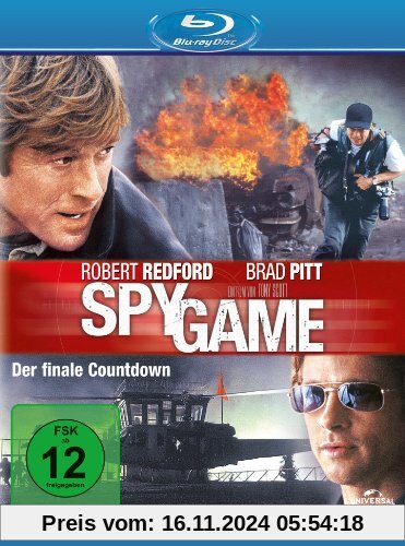 Spy Game - Der finale Countdown [Blu-ray]