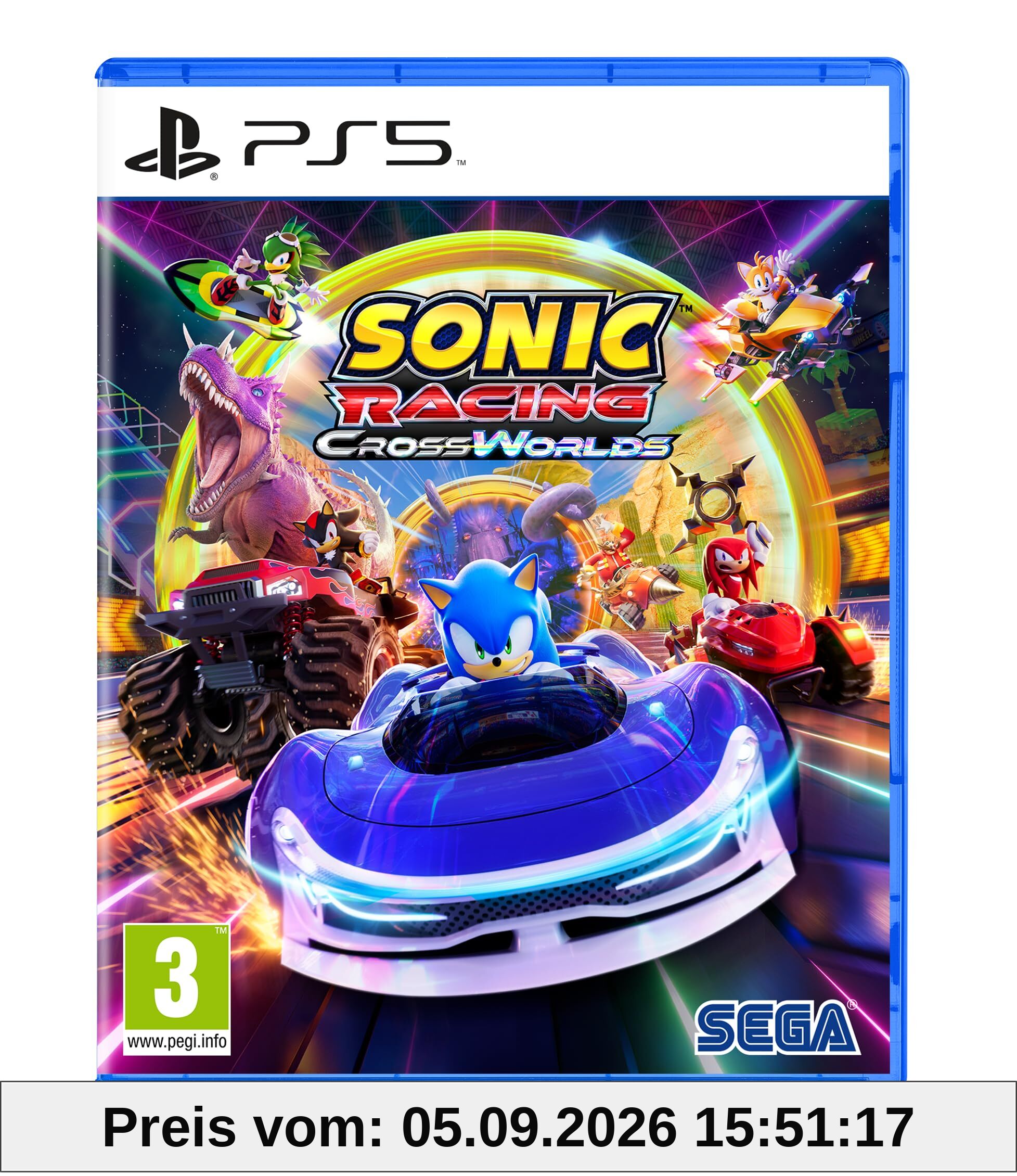 Sonic Racing : CrossWorlds (Playstation 5)