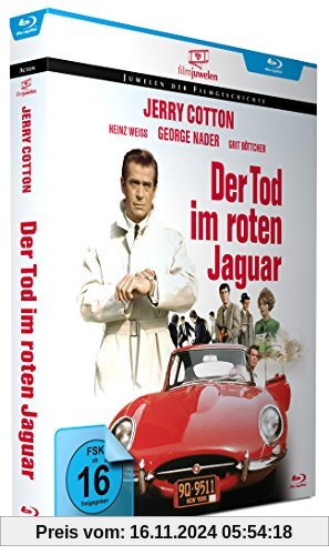 Jerry Cotton - Tod im roten Jaguar (Filmjuwelen) [Blu-ray]