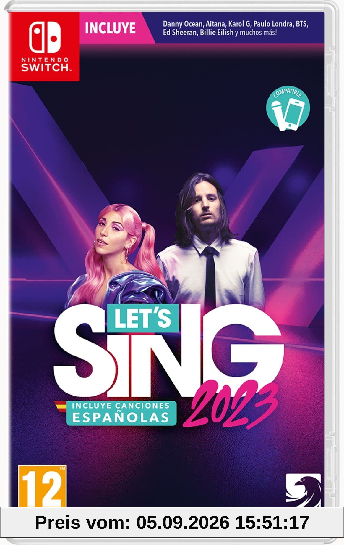 Lets Sing 2023 Incluye Canciones Españolas Switch (SP)