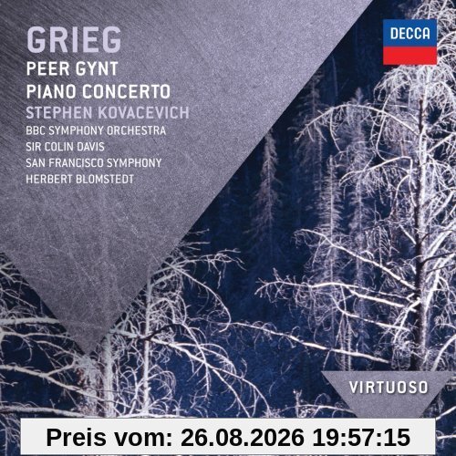 Peer Gynt Suite Nr. 1 + 2, Klavierkonzert (Virtuoso)