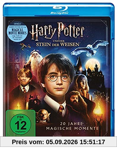 Harry Potter und der Stein der Weisen - Jubiläums-Edition mit Magical Movie Modus [Blu-ray]