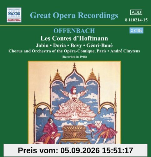 Great Opera Recordings - Hoffmann'S Erzählungen