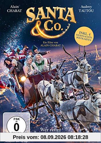 Santa & Co. - Wer rettet Weihnachten? (inkl. 4 Postkarten)