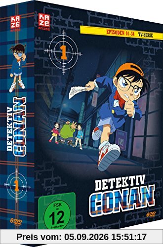 Detective Conan - Episoden 01-34 [6 DVDs]
