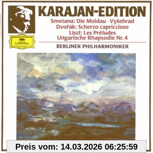 Herbert von Karajan Karajan-Edition, Die Moldau, Les Preludes, Rhapsodie Nr. 4 - 100 Meisterwerke