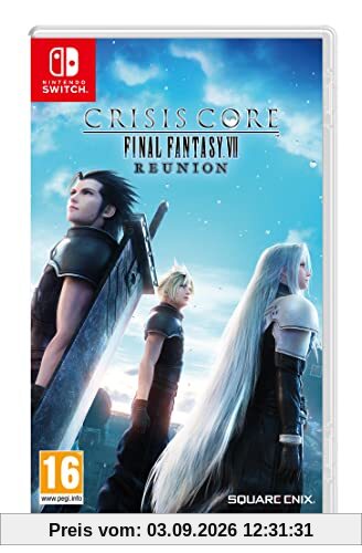 BANDAI NAMCO Entertainment Deutschland Crisis Core Final Fantasy VII Reunion für Switch Deutsche Verpackung